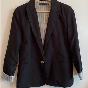 Zara blazer size small - black